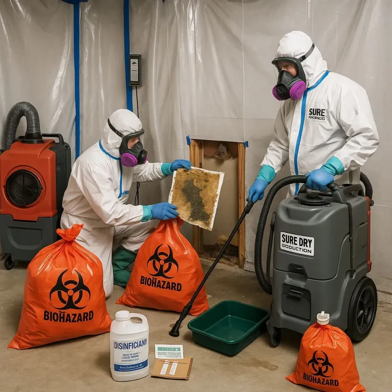 Contaminated Water Handling Protocols process in Appleton, WI