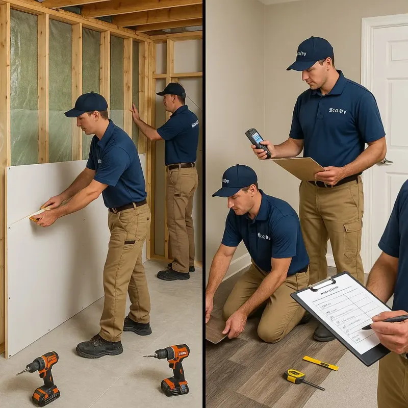 Repairs and Reconstruction process in Appleton, WI